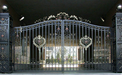 小区铁艺大门